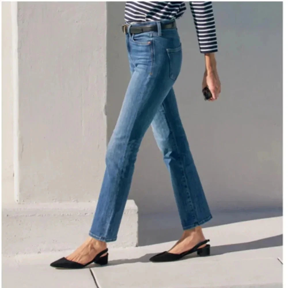 AYR The Pop in Laid Back Straight Leg Ankle Jeans Size 34 Inseam 25